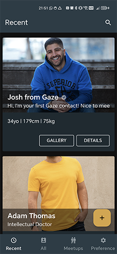 Gaze App English Screenshot 1